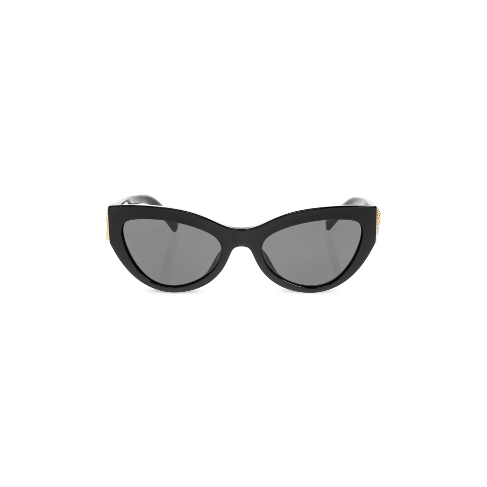 Dolce & Gabbana , Sunglasses, Unisex, Black, 55 Mm, Cat Eye Sunglasses - Image 3