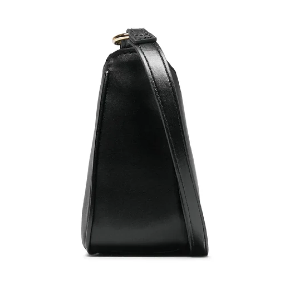 Guess Zwarte Eco Leren Mini Crossbody Tas Black Dames