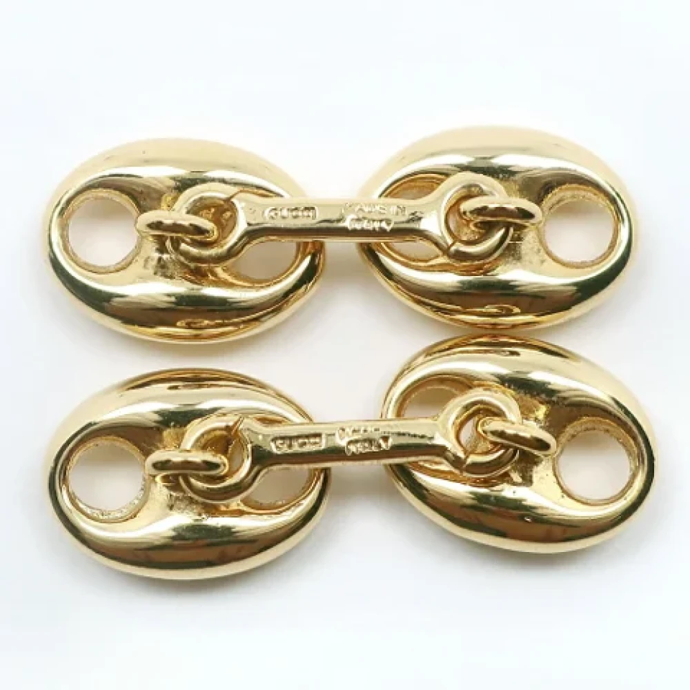 Gucci Vintage Pre-owned Metal home-office Yellow Dames