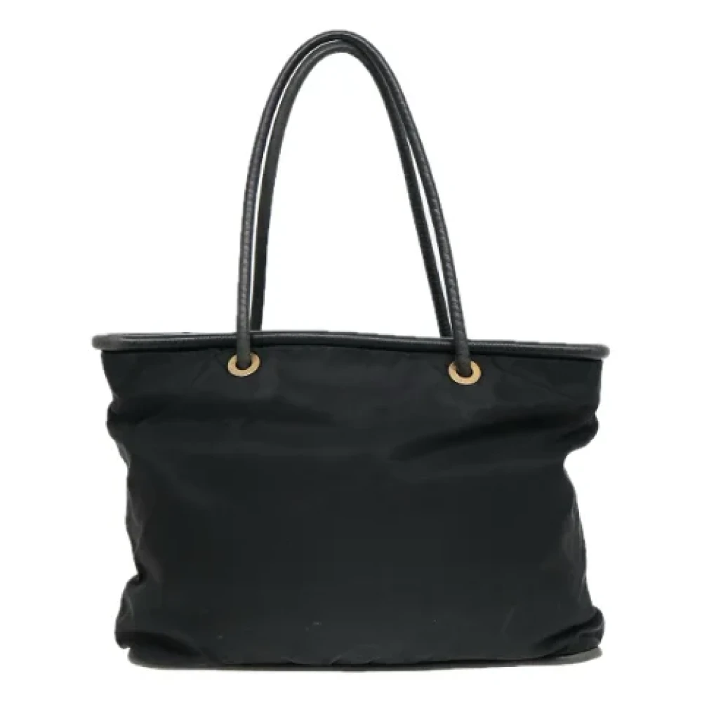 Celine Vintage Pre-owned Nylon totes Black Dames