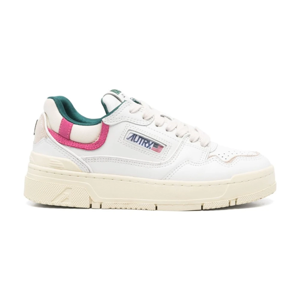 Autry Stijlvolle sleutelhangers CLC Low Dames Schoenen Wit