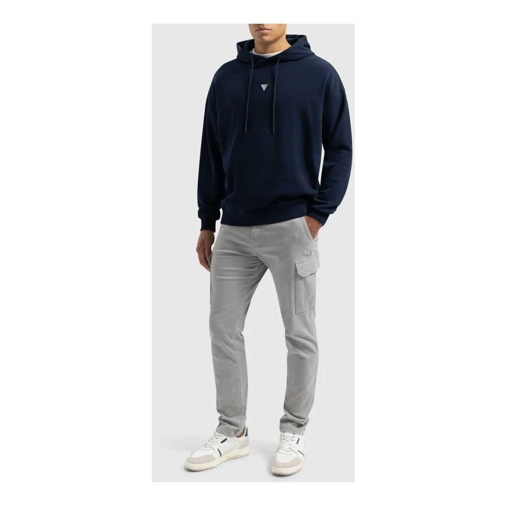 Pure Path Signature Hoodie Heren Donkerblauw Blue Heren