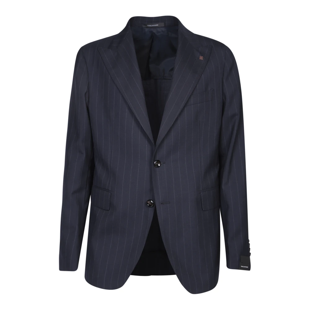 Tagliatore Jas met inkeping revers Gray Heren