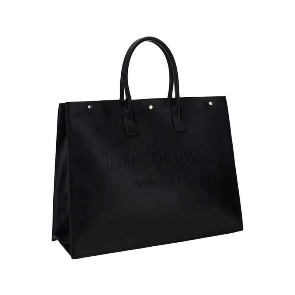 Saint Laurent Elegante Noé Tote Handtas met Ritsvak Black Heren