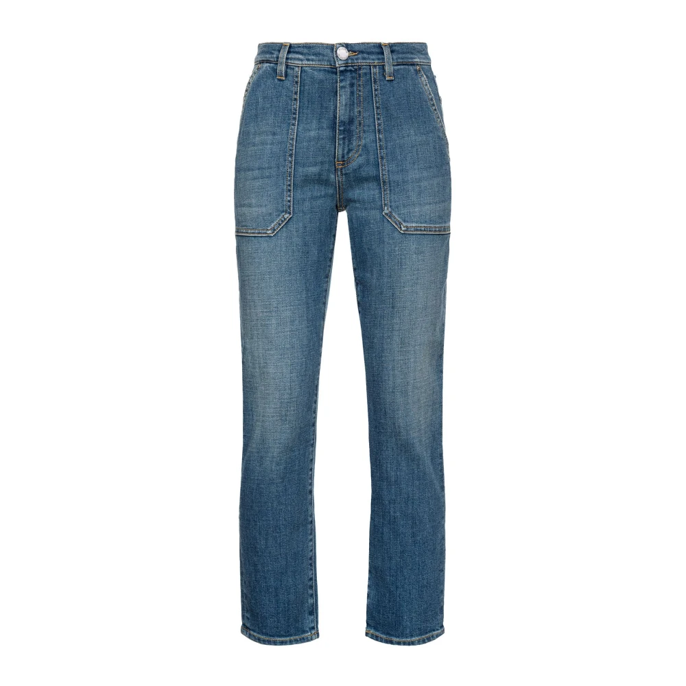 pinko Stijlvolle Broek voor Vrouwen Blue Dames
