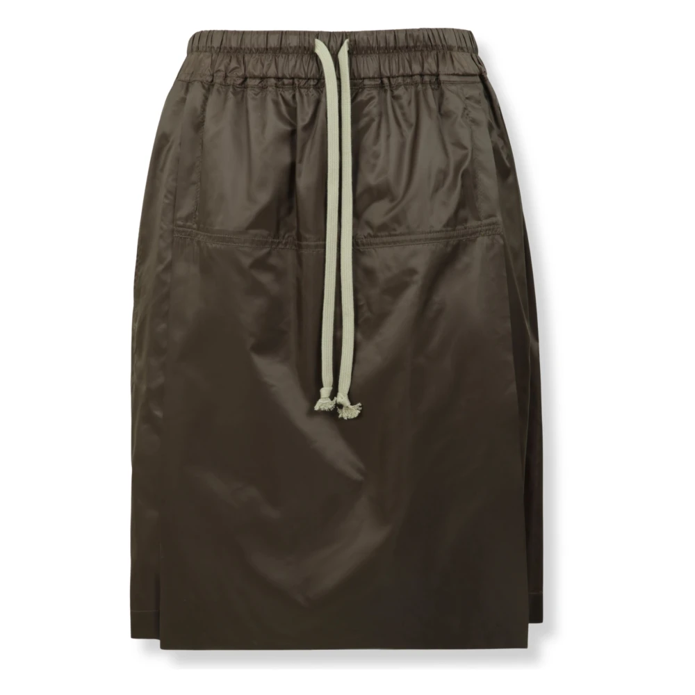 Moncler , Casual Shorts, Male, Brown, M, Kilt Shorts