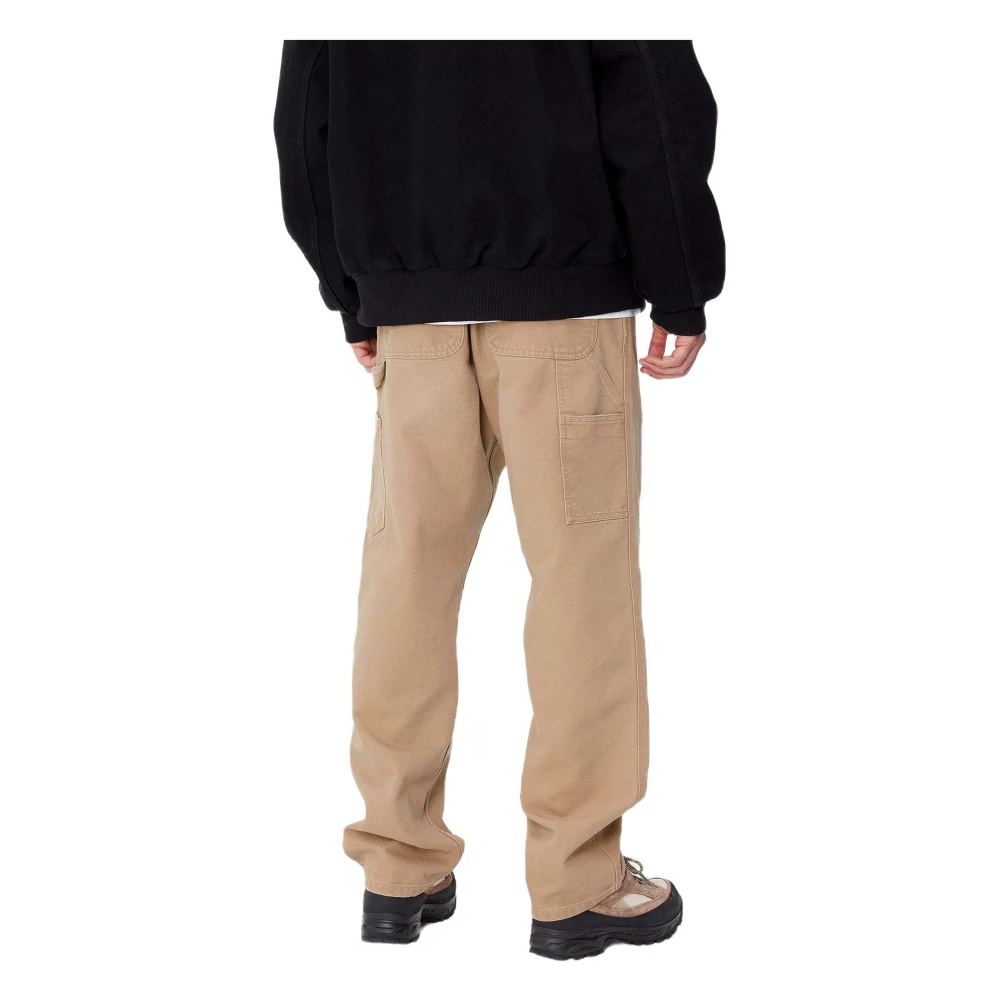 Carhartt WIP Single Knee Lange broek Beige Heren