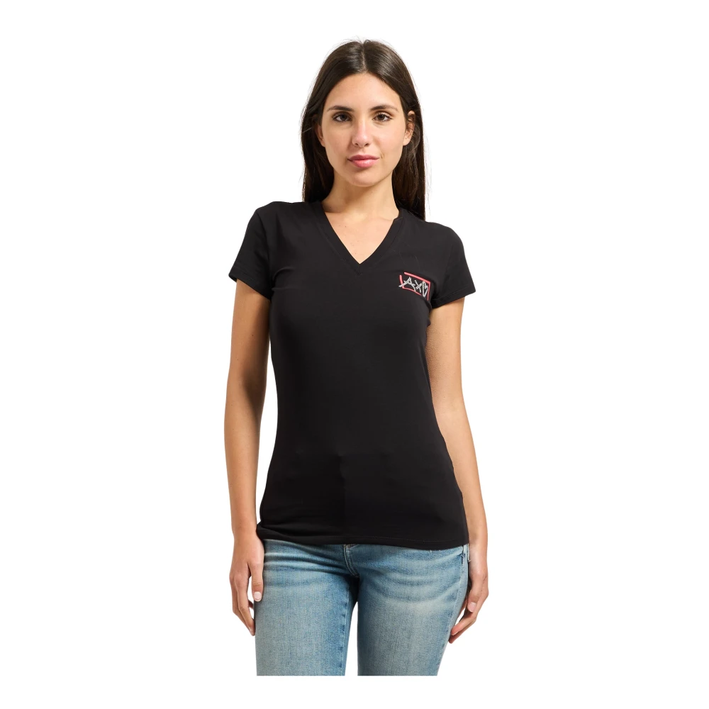 Armani Exchange Damen Schwarz Oberteile, K, Xsgröße: