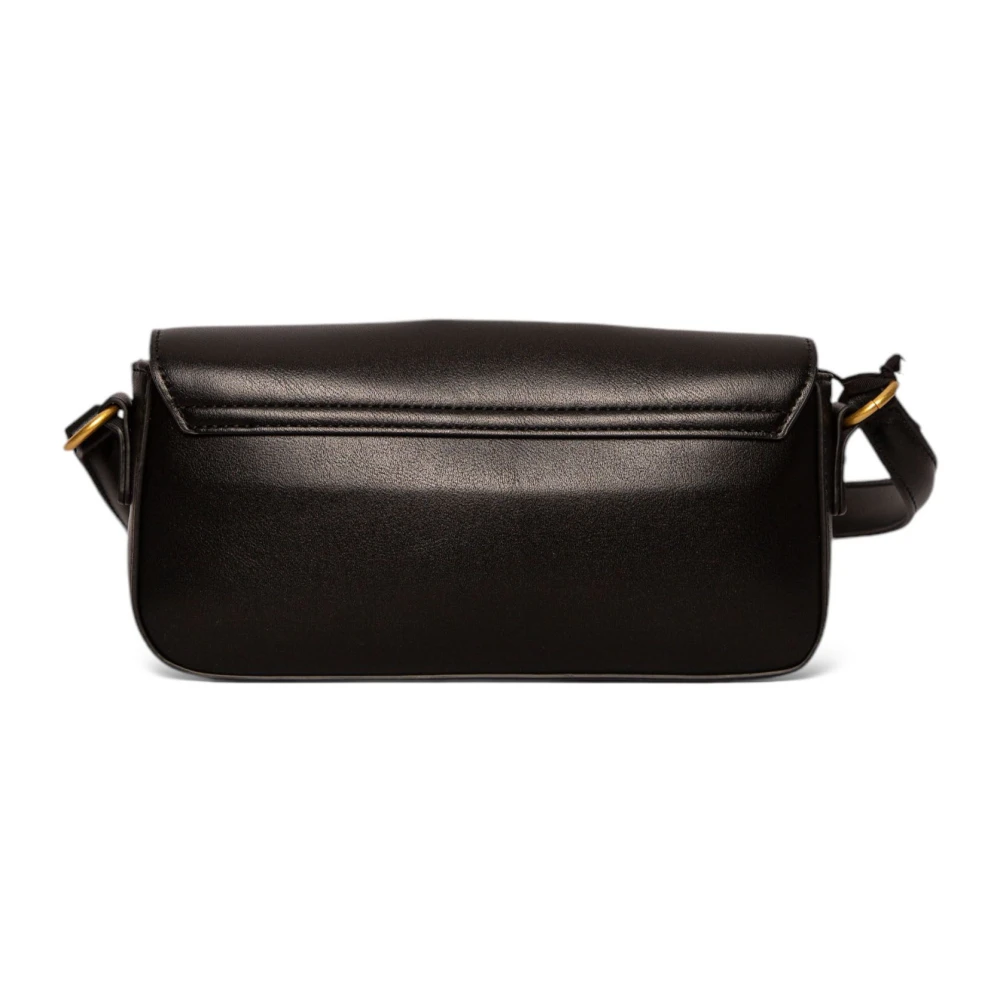 ViCOLO Eco-Leren Schoudertas in Nero Black Dames