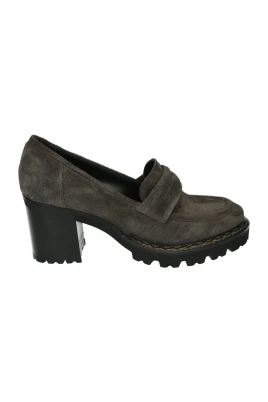 Brun Mocka Slip-On Skor