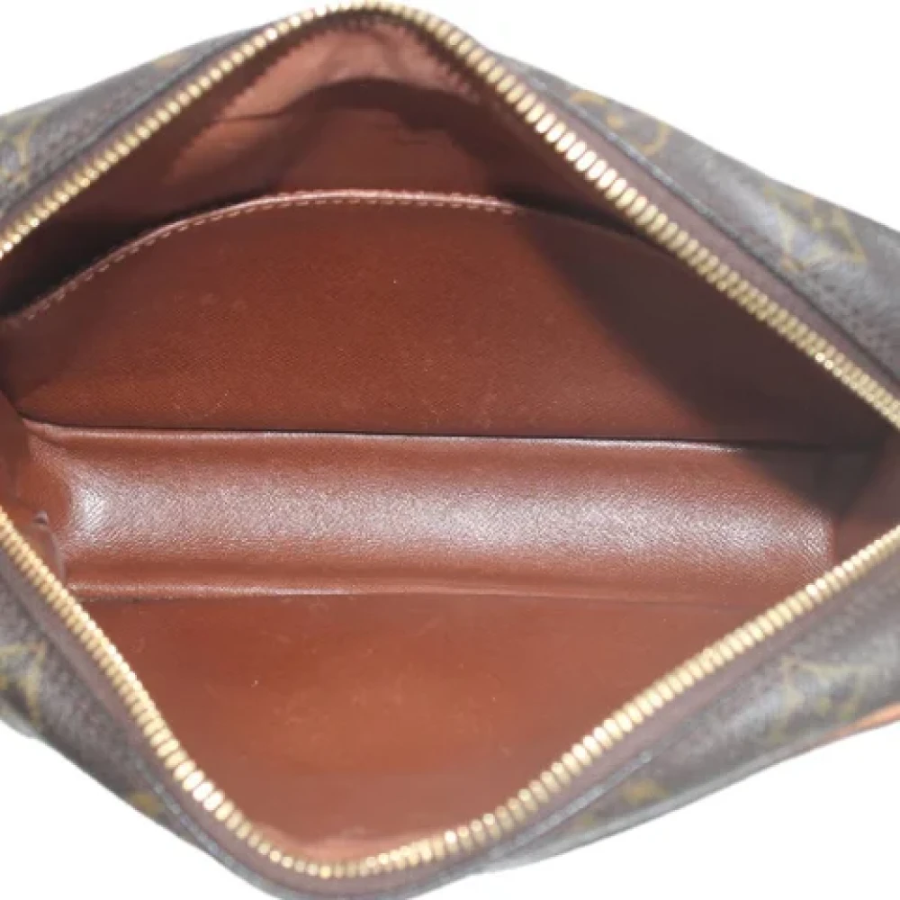 Louis Vuitton Vintage Pre-owned Canvas clutches Brown Dames