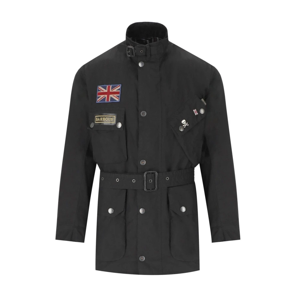 Barbour Steve McQueen 60ste Verjaardag Zwarte Wax Jas Black Heren