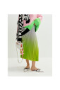 gradient-pleated-skirt