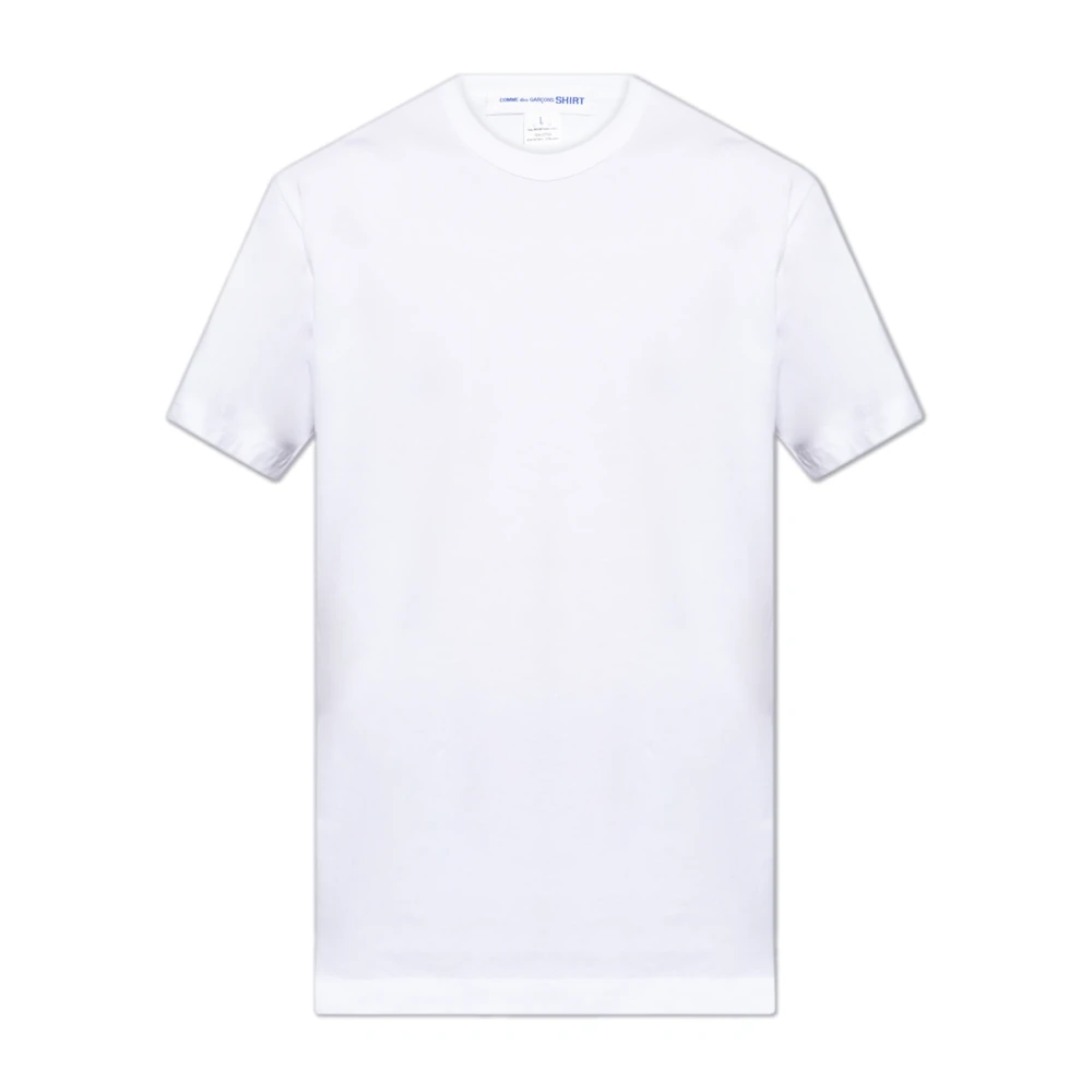 Comme des Garçons T-shirt met patches White Heren