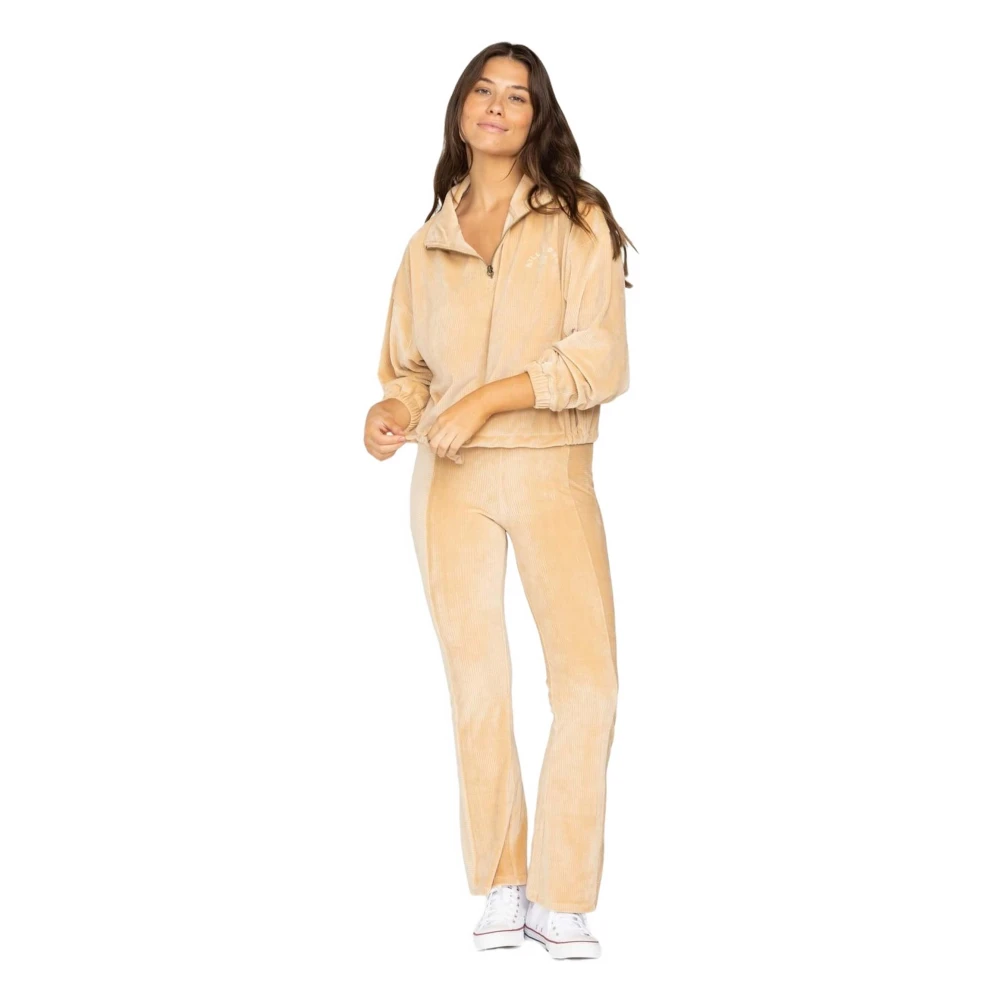 Billabong Koffie Tijd Hoodie Beige Dames