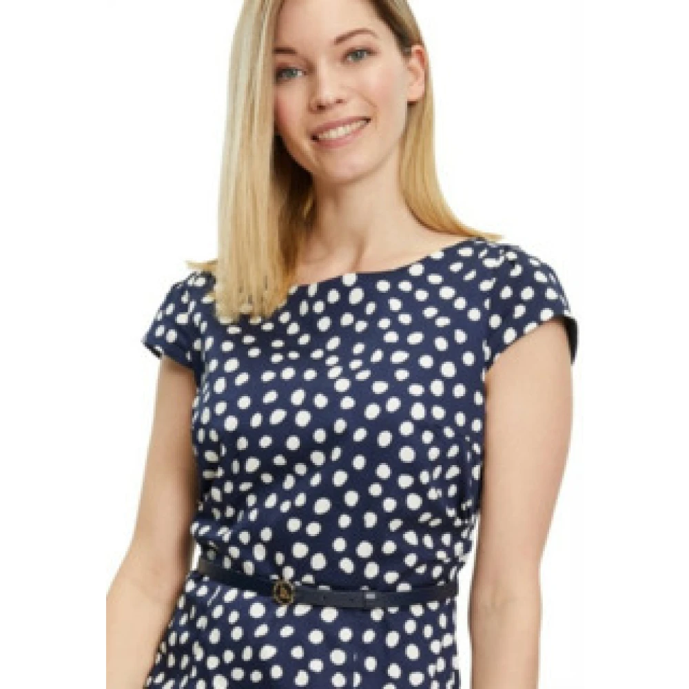 Betty & Co Stijlvolle Uni Top Blue Dames