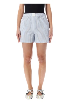 Short Popeline Striped