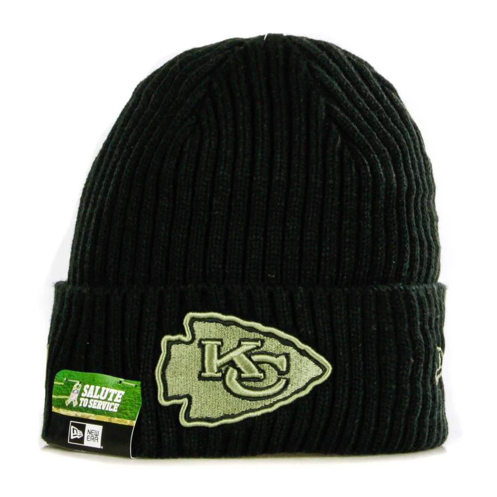 new era NFL 20 Salute To Service Knit Green Heren