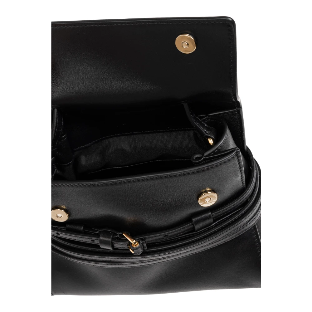 Moschino Schoudertas Black Dames