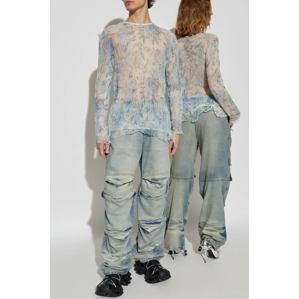 Diesel Top K-Aasmos-A Blue Unisex