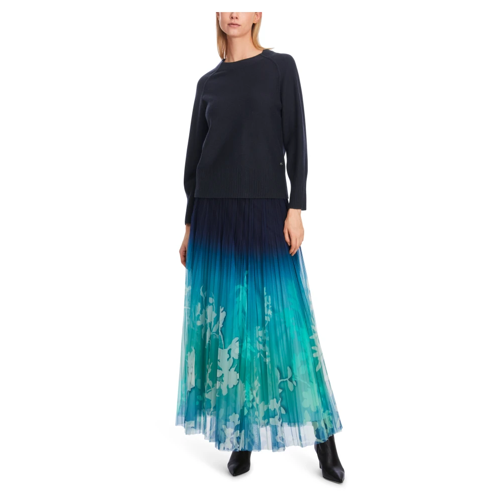 Marc Cain Gebreide Trui Blue Dames