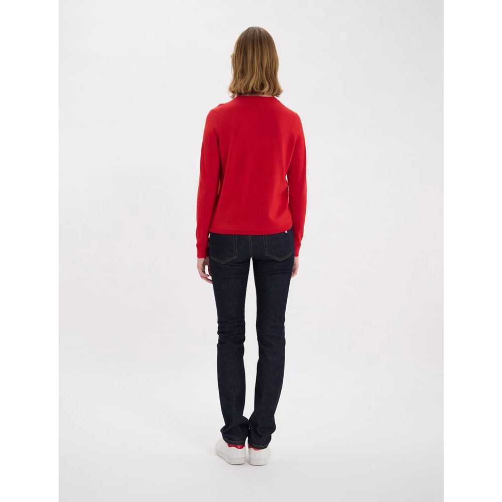 Ines De La Fressange Paris Angela Sweater Red Dames