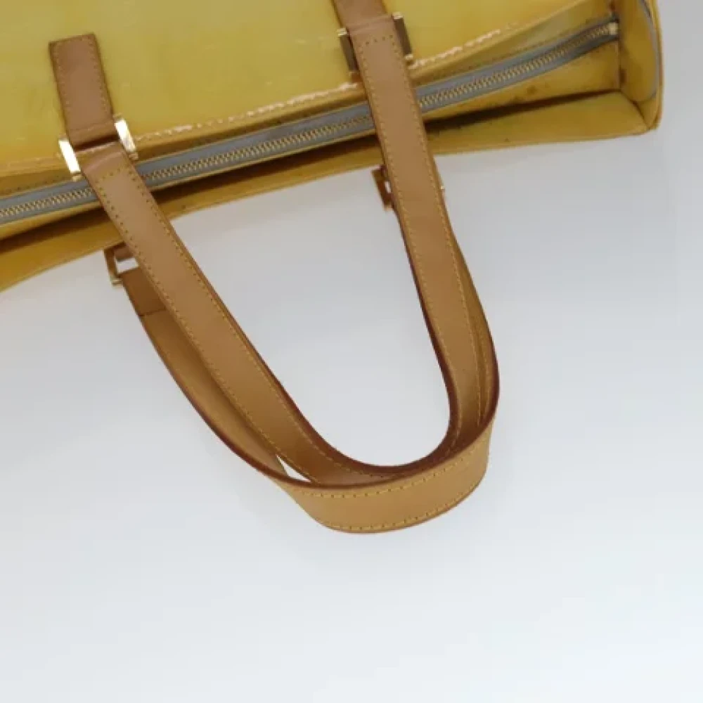 Louis Vuitton Vintage Pre-owned Leather totes Yellow Dames