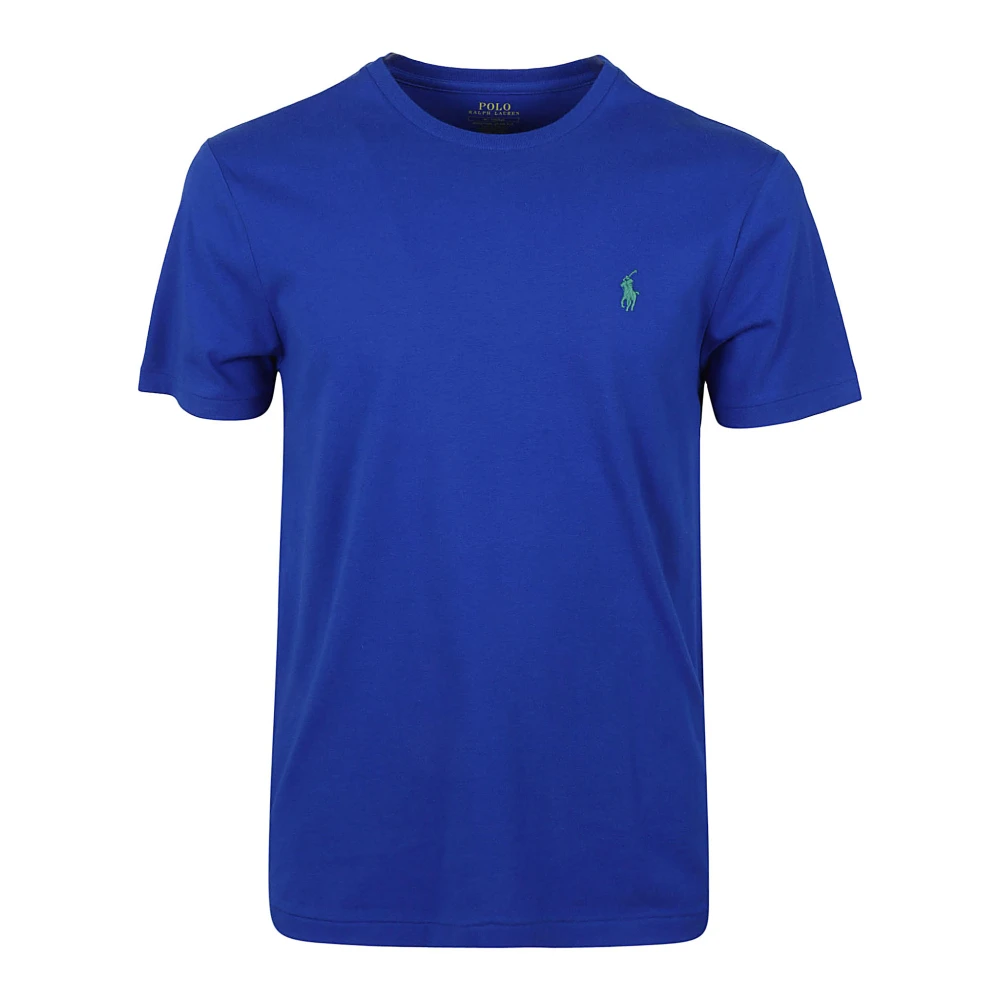 Ralph Lauren Custom Slim Fit T-Shirt Blue Heren