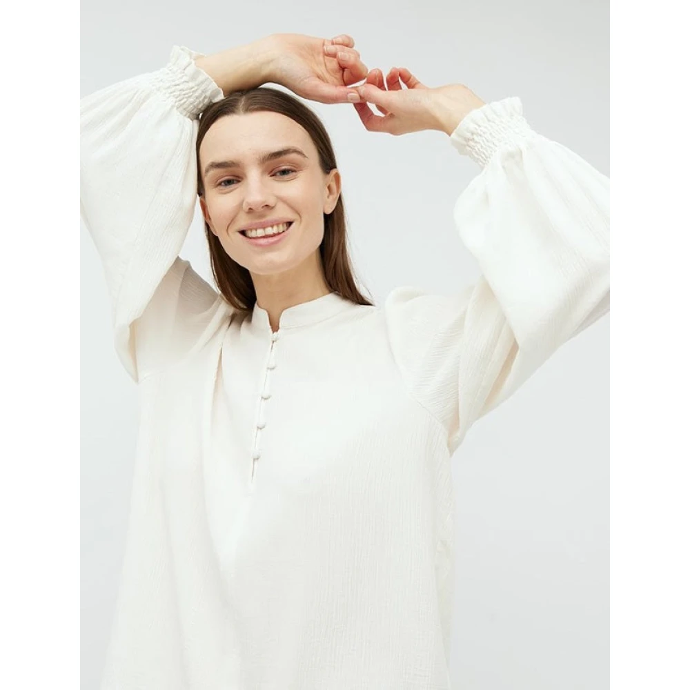 MbyM Witte blouse Edeline White Dames