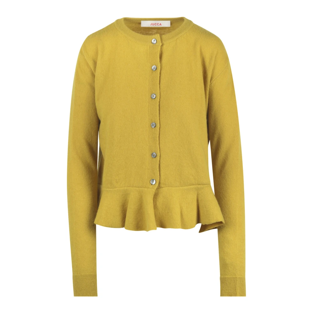 Jucca Stijlvolle Jas Yellow Dames