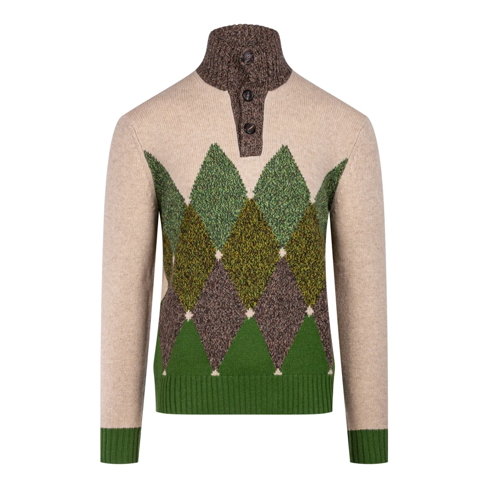 Ballantyne Stijlvolle Sweaters Collectie Green Heren