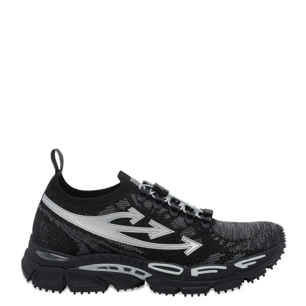 Off White Men's Black Running Shoes, 8 Uk, M-Be Right Back 001 Trainers