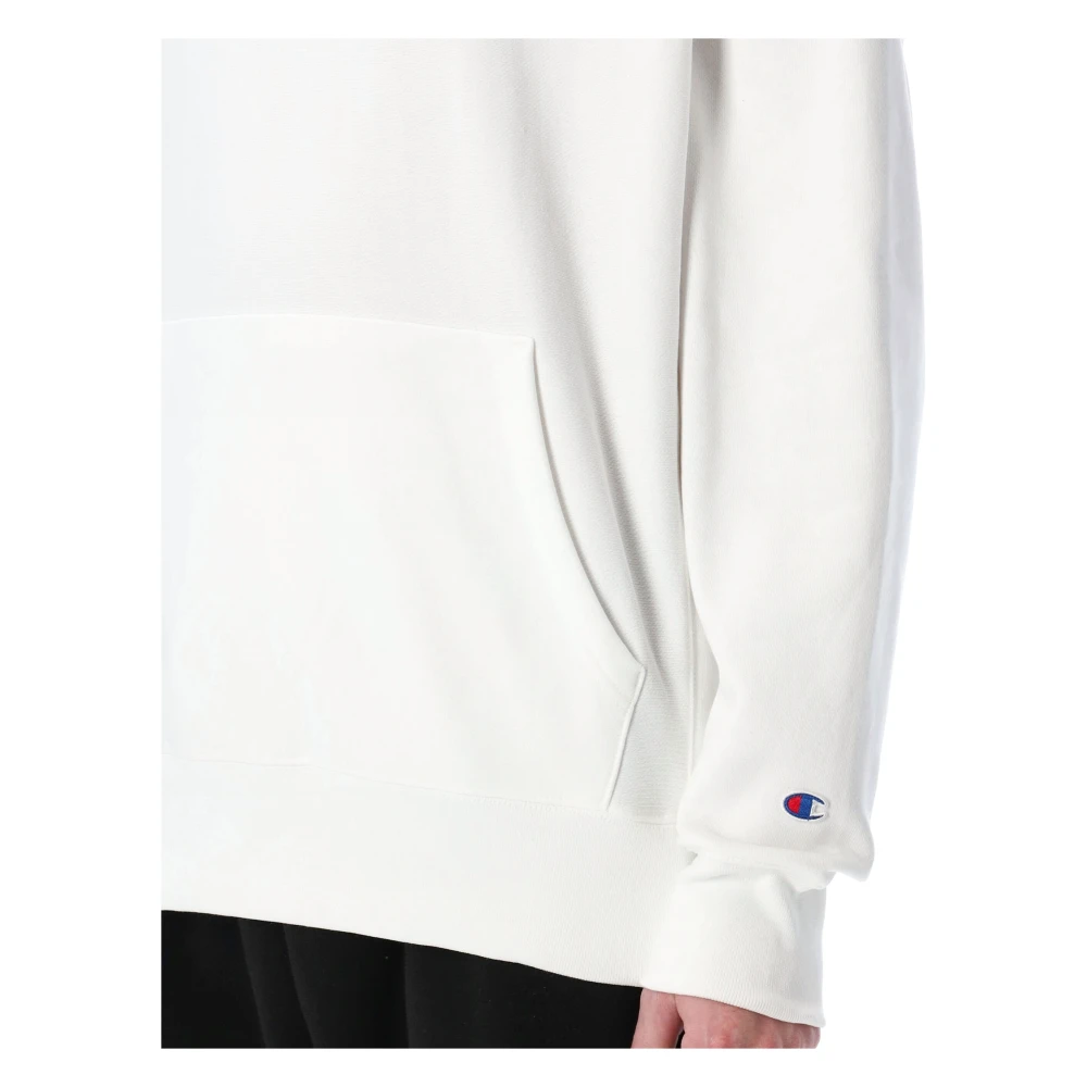 Champion Stijlvolle hoodie voor dagelijks comfort White Heren
