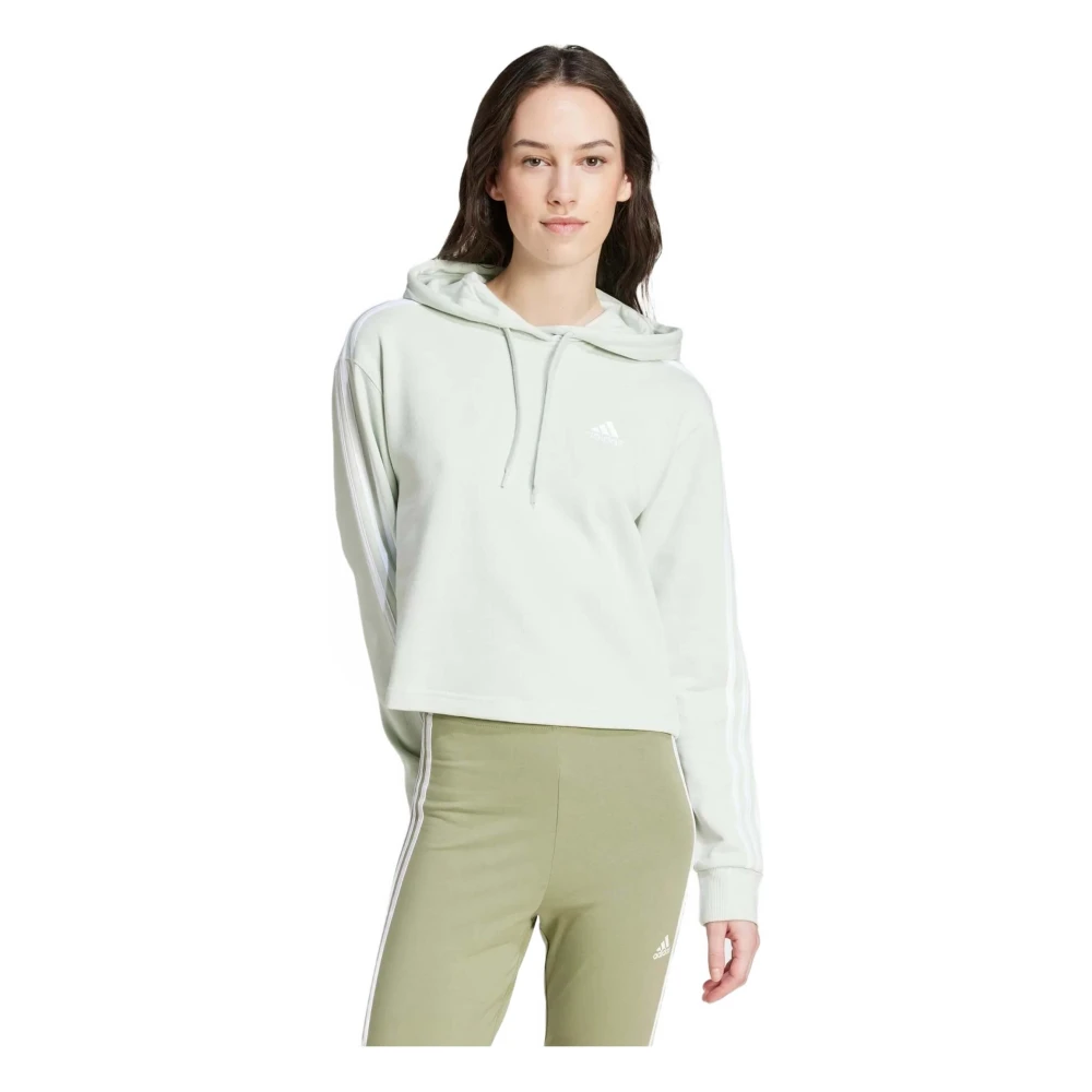 Adidas Essentials French Terry Hoodie White Dames