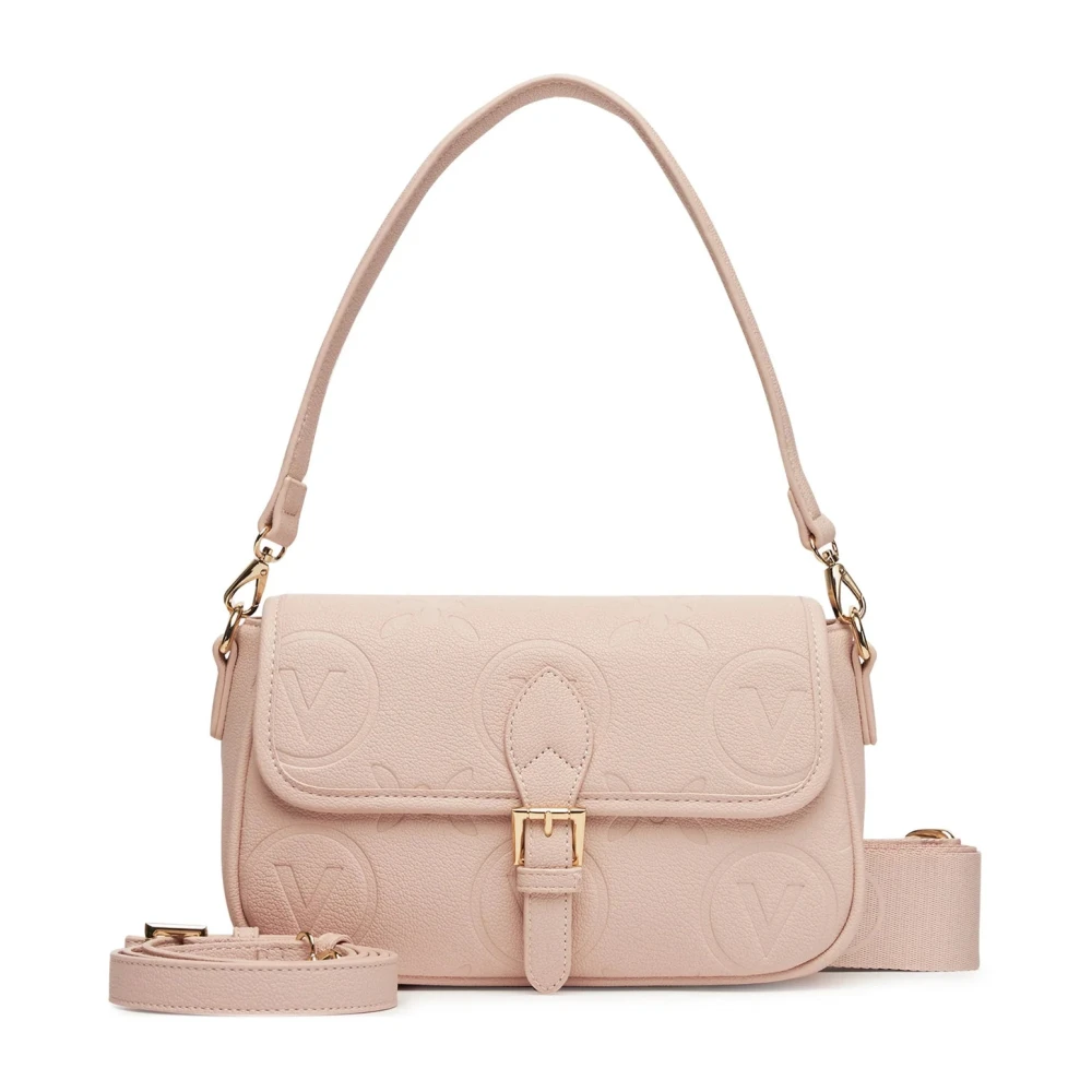 Valentino By Mario Valentino Women's Pink Handbags, One Size, Samba Re Crossbody Bag Cipria