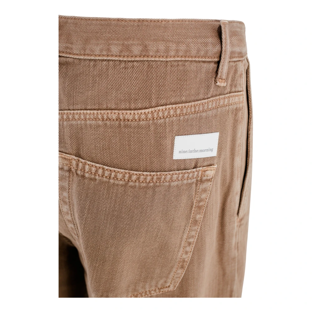 Nine In The Morning Bruine Broek voor een Stijlvolle Look Brown Dames