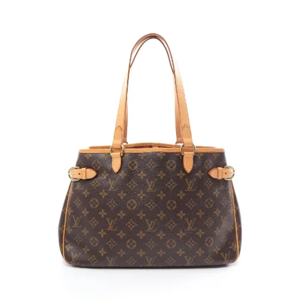 Louis Vuitton Vintage Pre-owned Canvas shoulder-bags Brown Dames
