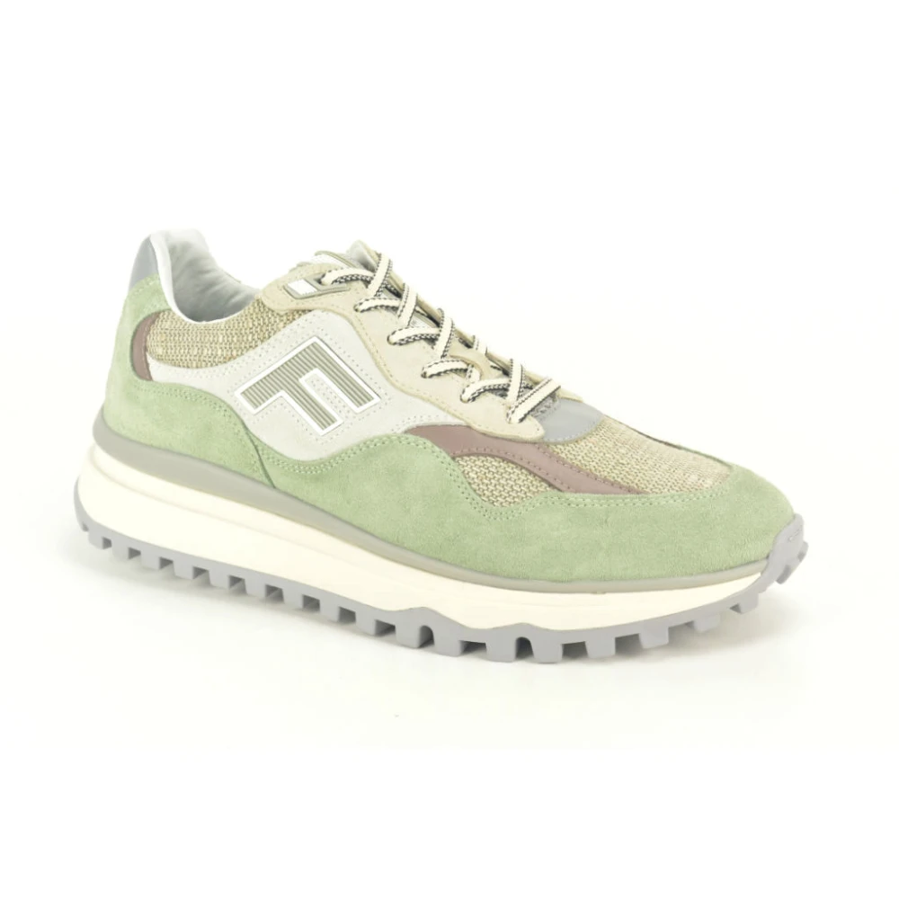 Floris van Bommel L. Combi Runner N. DZ Heren Schoenen Groen