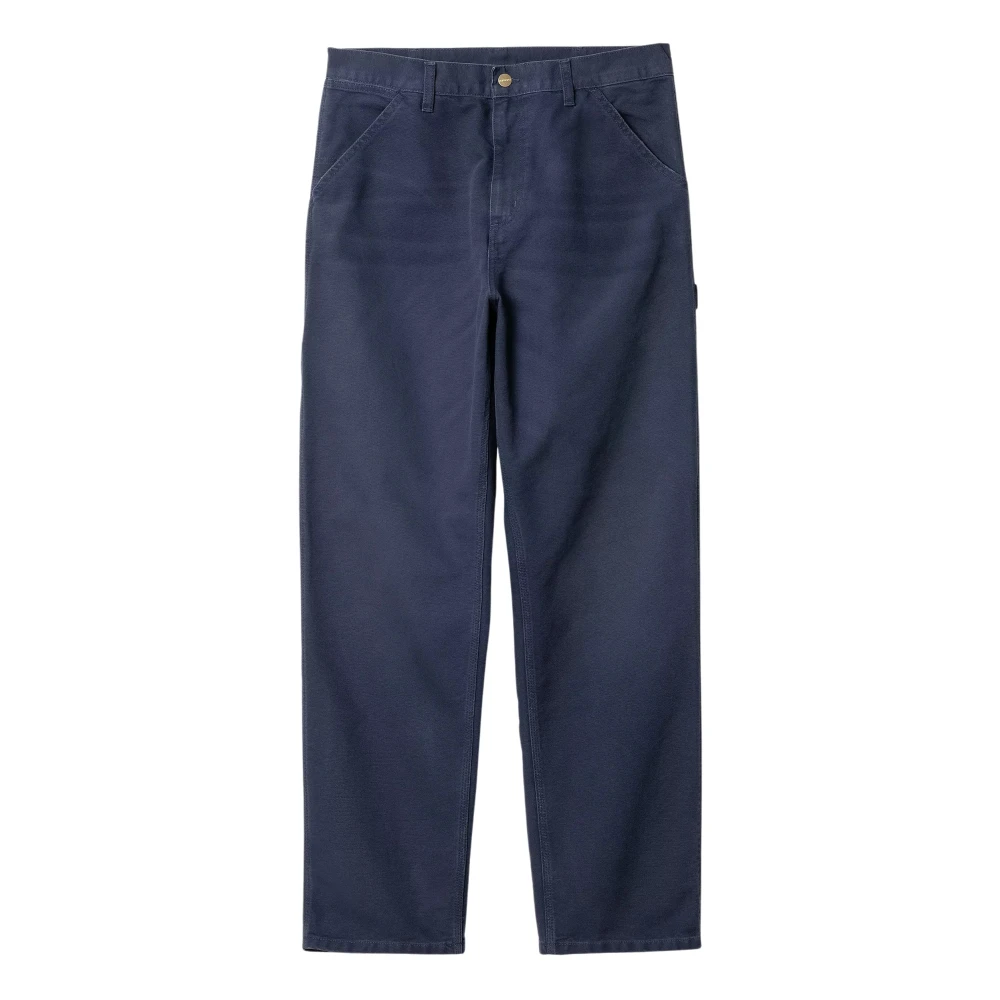 Carhartt WIP Relaxed Straight Fit Kniebroek Air Force Blue Heren