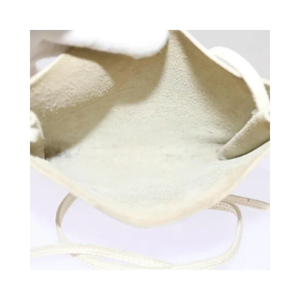 Hermès Vintage Pre-owned Leather shoulder-bags White Dames
