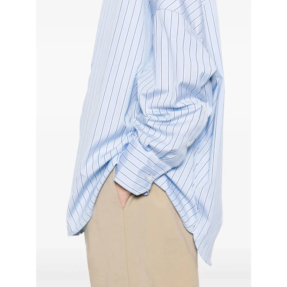 Plan C Lange mouwen overhemd Blue Dames
