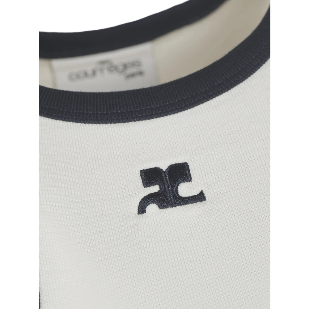 Courrèges Stijlvolle Jurken Collectie White Dames