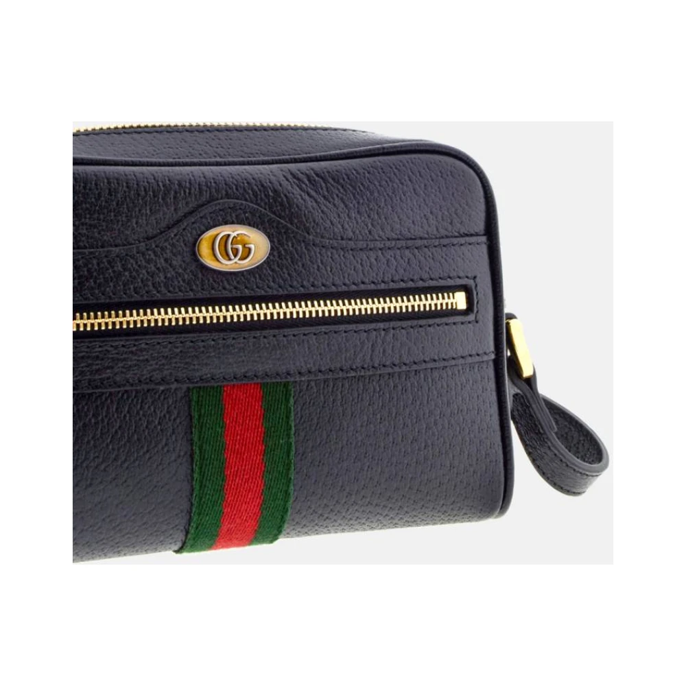 Gucci Ophidia Bandolier Tas Black Dames