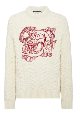 Wool Sweater Skull