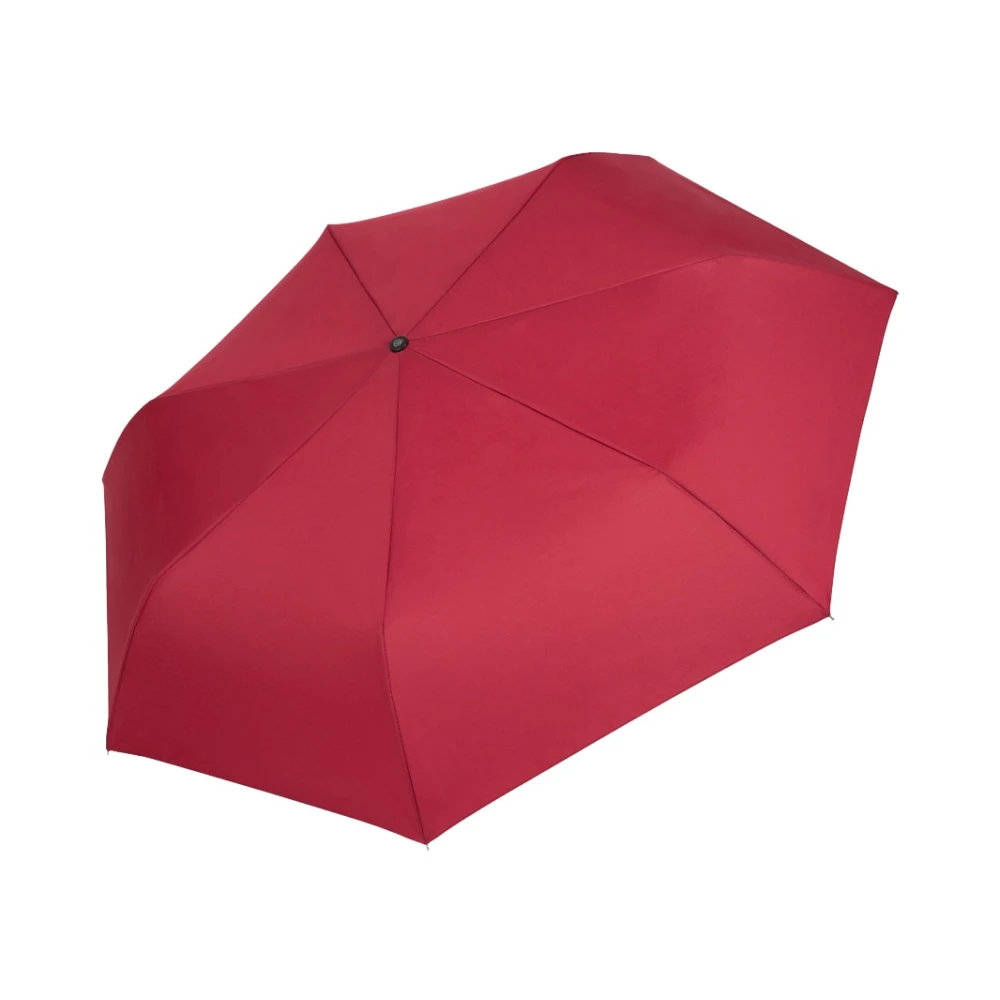 Piquadro Herren Rot Windfester Regenschirm