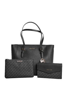 Charlotte Stor Saffiano Läder 3-i-1 Tote Bag