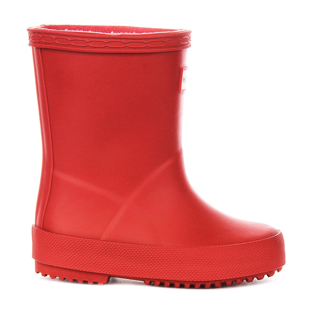 Hunter Unisex Kids Red Kids Wellies, 23 Eu, First Classic Rain Boots