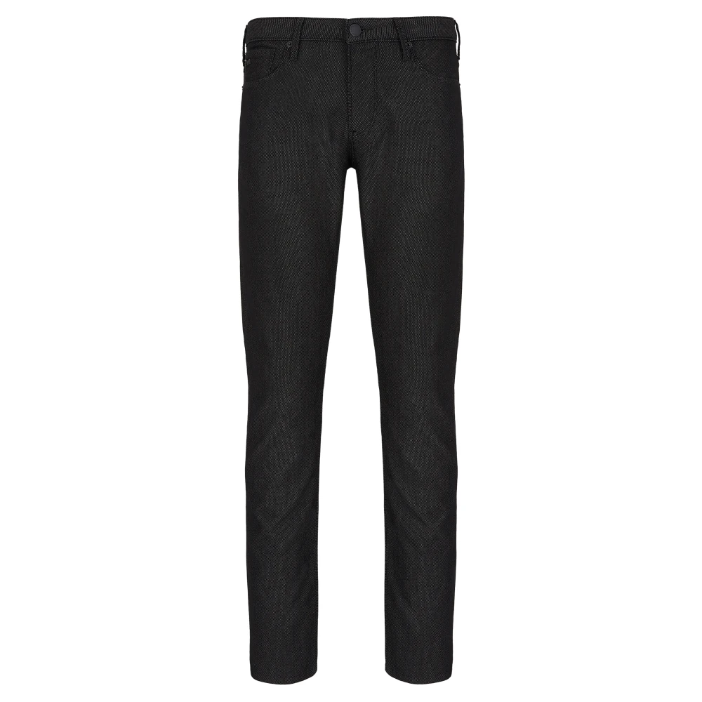 Emporio Armani Zwarte Herenbroek Black Heren