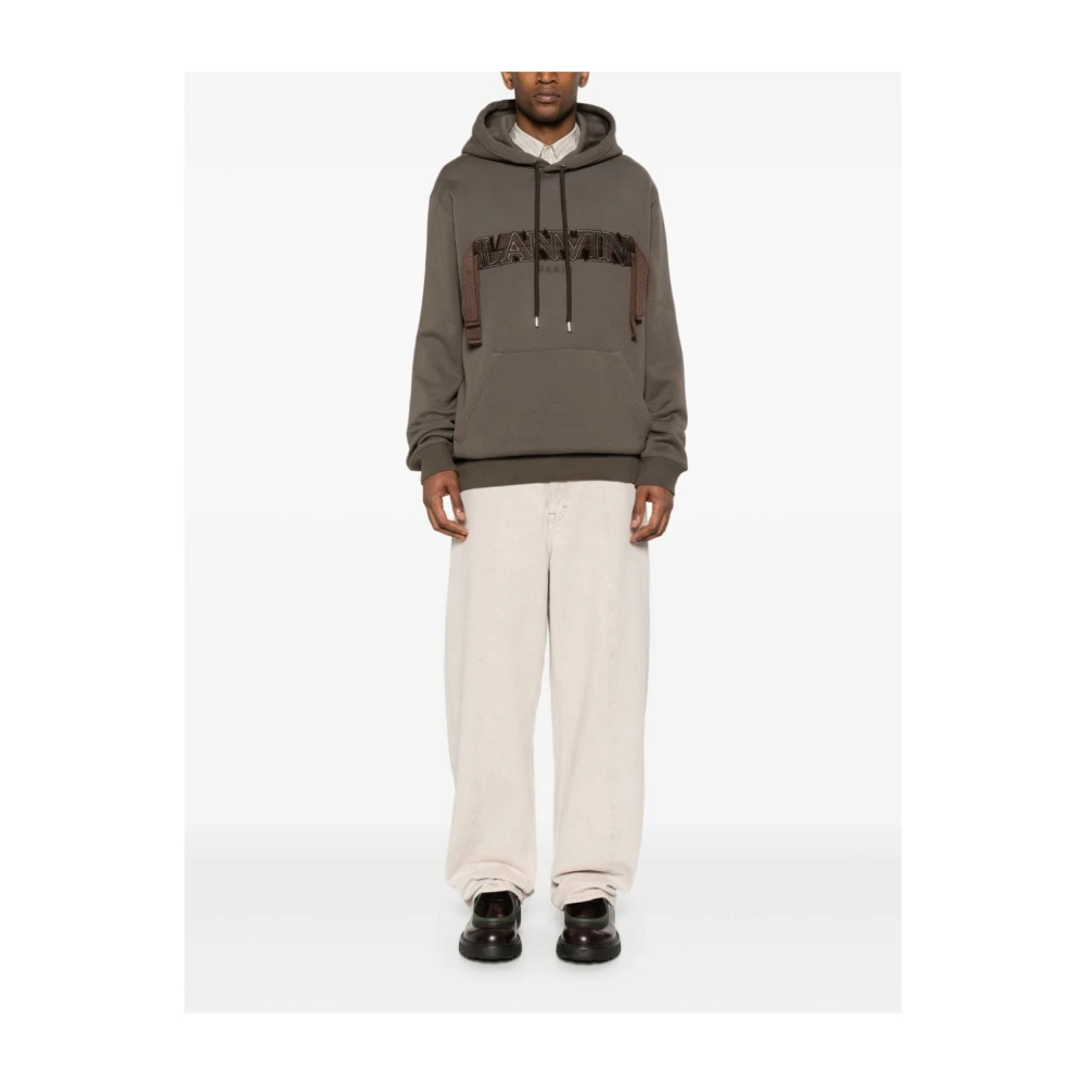 Lanvin Stijlvolle Sweaters Collectie Green Heren