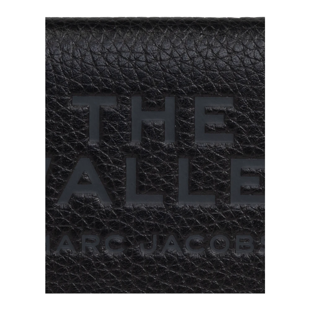 Marc Jacobs Leren portemonnee Black Dames